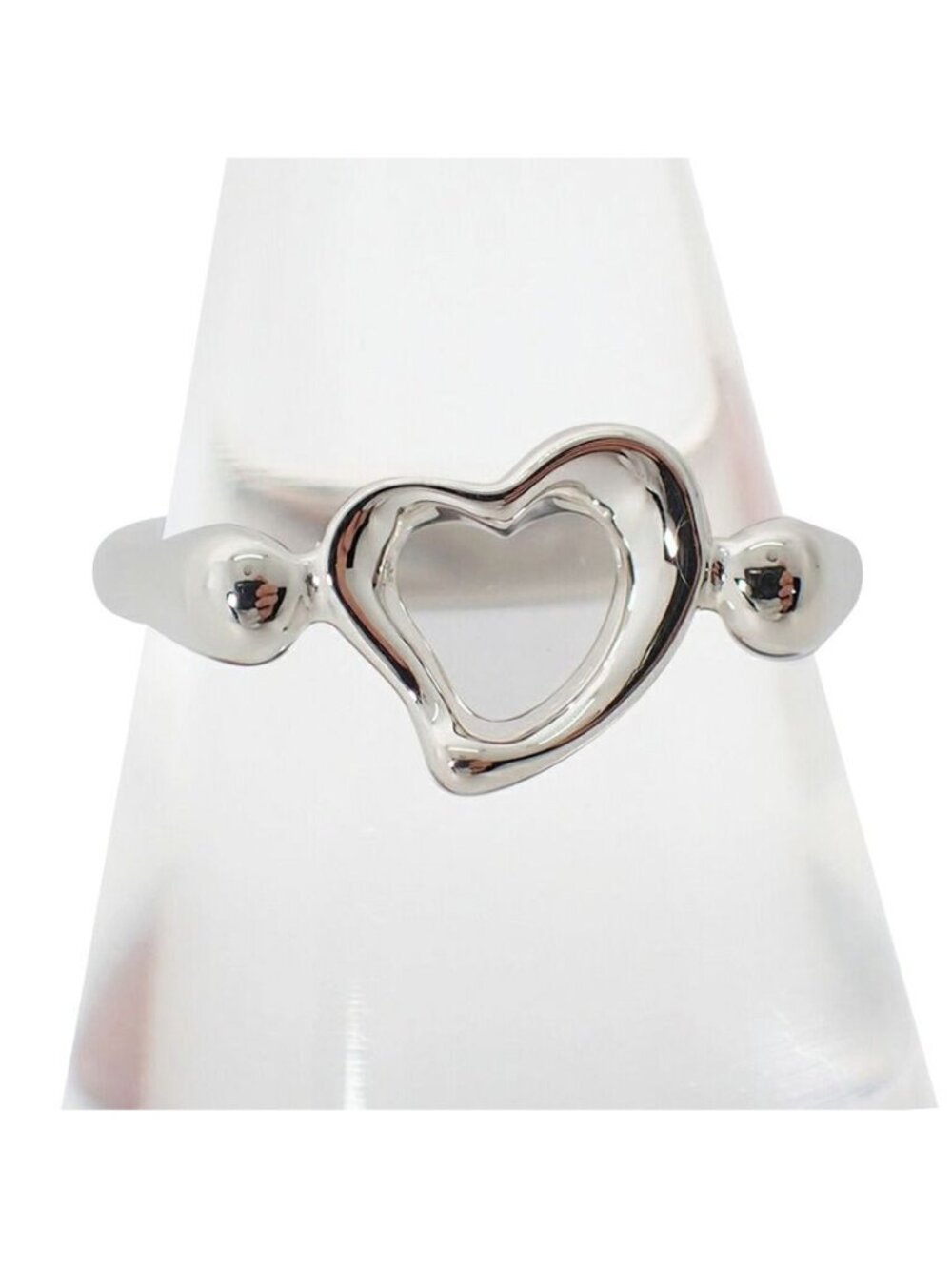 Tiffany & Co 925 Open Heart Ring